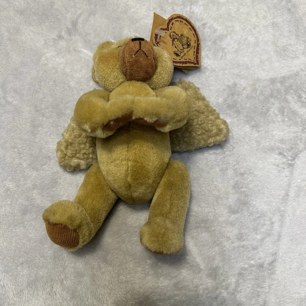 1997 Shelly Bears Co Heartfelt Collectibles Alex Angel Bear Plush Jointed W/Tags